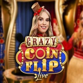Play the Crazy Coin Flip slot by Evolution on Slotrush Casino