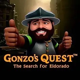 Gonzo's Quest slot logo by NetEnt at Slotrush CasinoGonzo's Quest