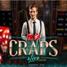 Live Craps slot visual from Evolution available on slottrushh.nl