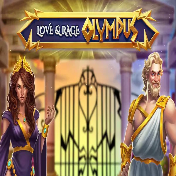 Love and Rage Olympus slot logo by Greentube at Slotrush Casino