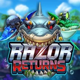 Razor Returns logo by Push Gaming Slotrush Casino