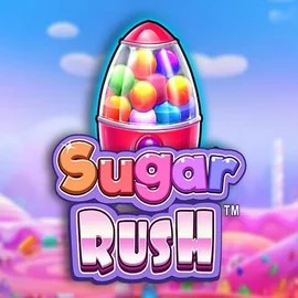 Sugar Rush game by Pragmatic Play – logo hosted on Slotrush Casino